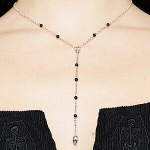 Disturbia Rosary Necklace NWOT